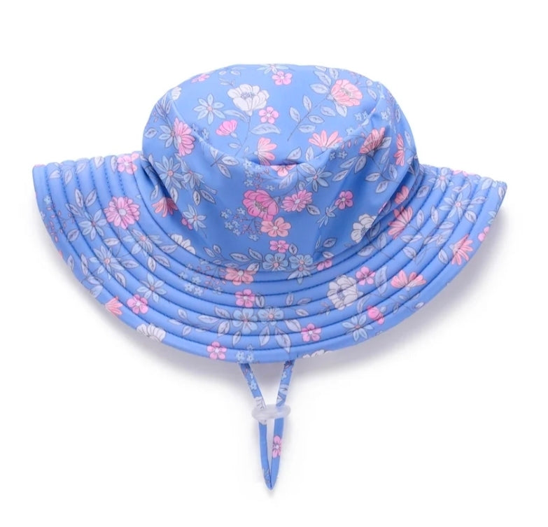 Purebaby - Broad Brim Swim Hat - Peony