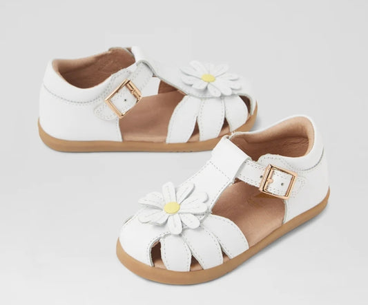 Bobux - Petal Leather - White