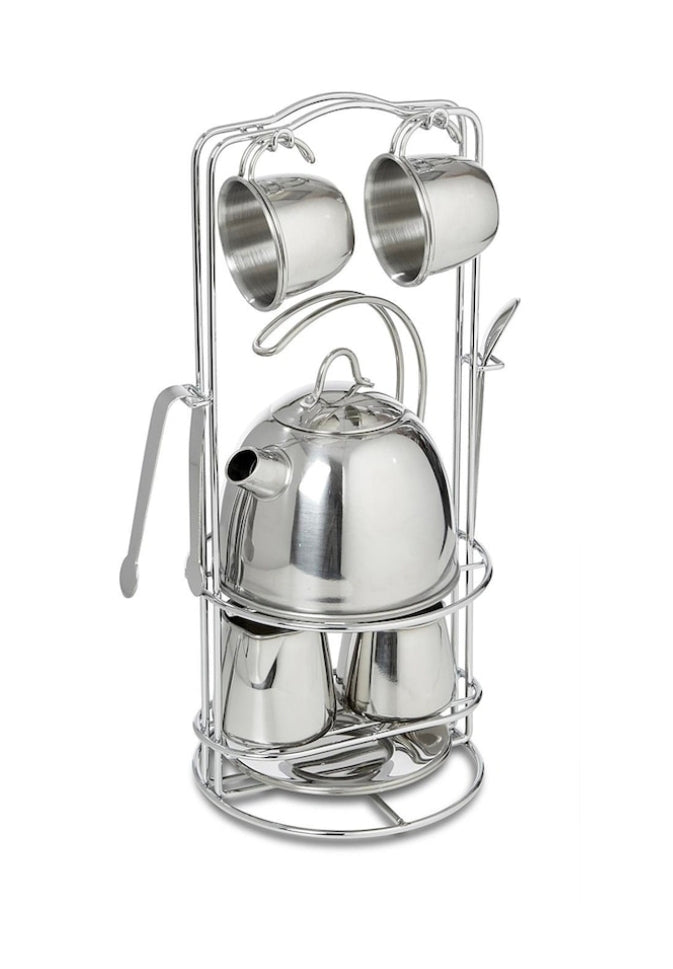 Melissa & Doug - Stainless Steel Tea Set - 2 sets