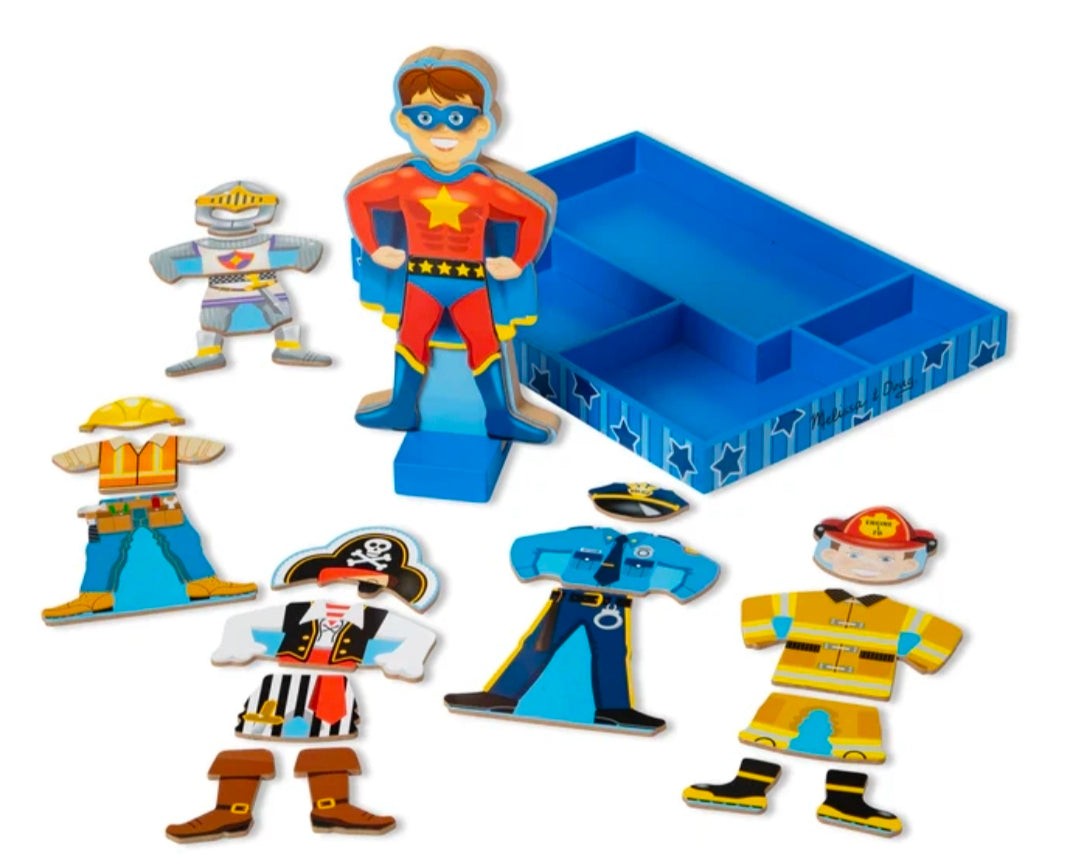 Melissa & Doug - Billy Magnetic Dress-Up