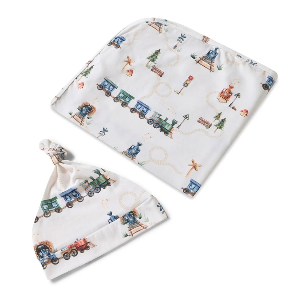 Snuggle Hunny Kids - Wrap Set - Trains
