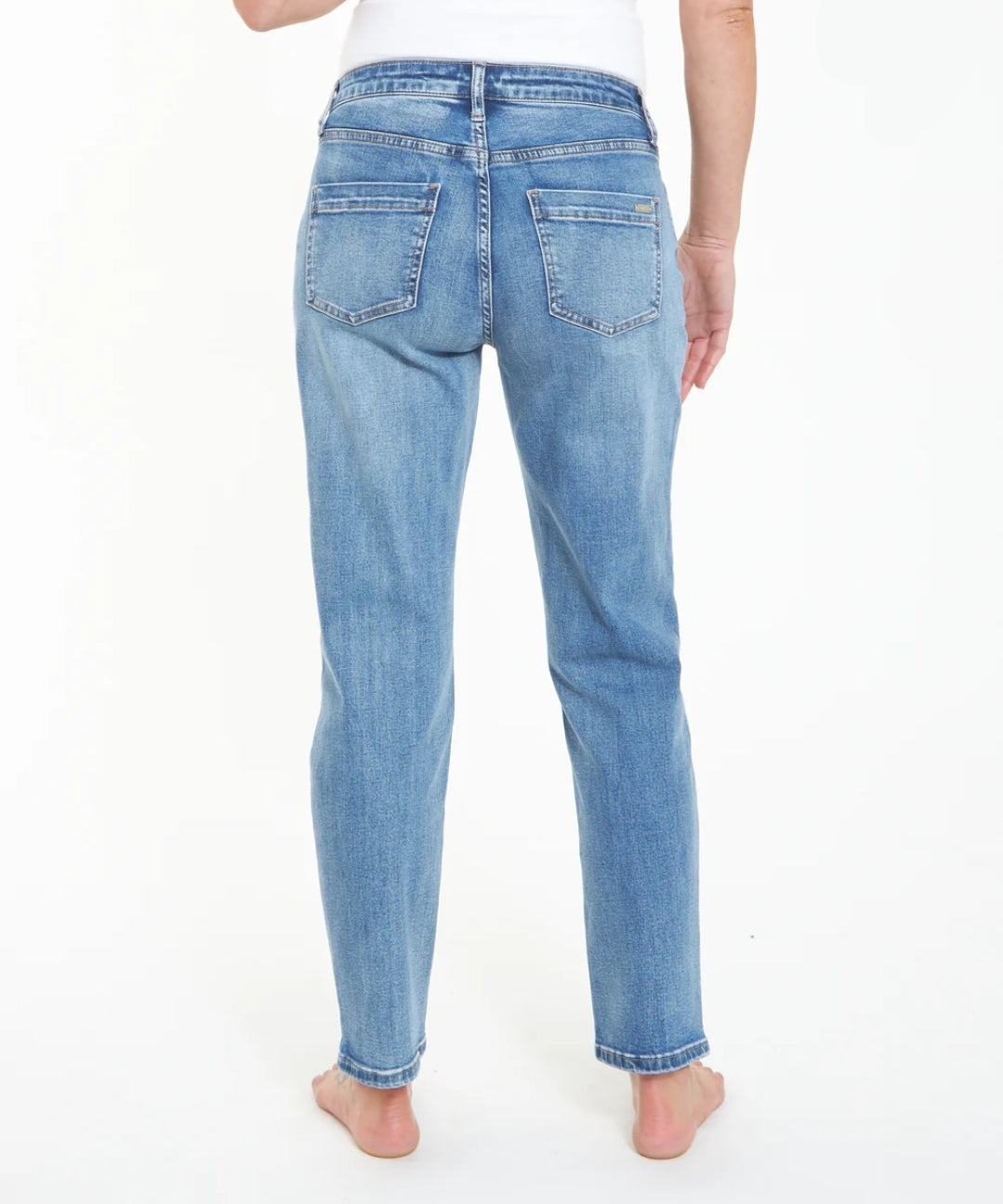 Ripe - Hunter Over Bump Crop Jeans - Vintage Wash