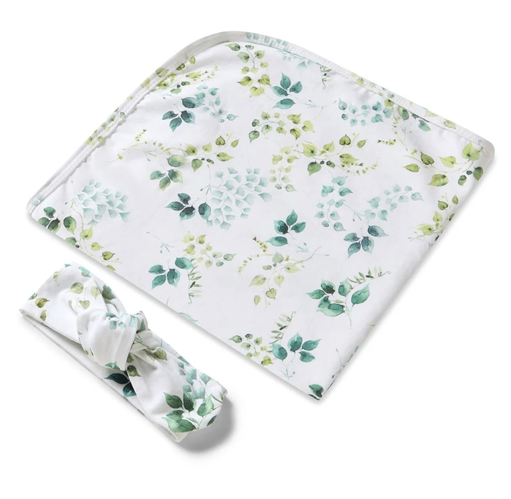 Snuggle Hunny Wrap Set - Eden