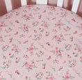 Load image into Gallery viewer, Snuggle Hunny Kids - Organic Fitted Cot Sheet - Alice’s Tea Party
