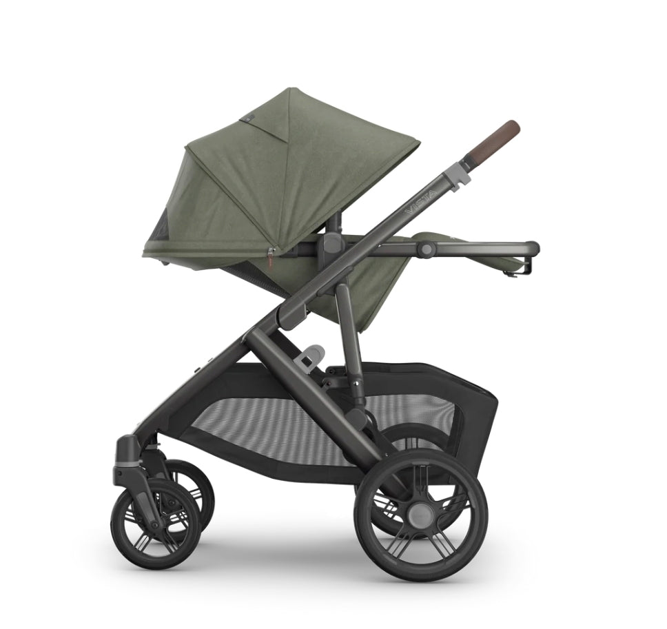 Uppababy - Vista V3 With Bassinet - Meadow Green (Evelyn)