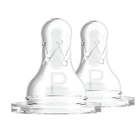 Dr Browns Narrow Teat Preemie Flow Silicone 2pk