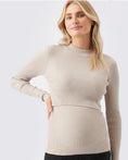 Load image into Gallery viewer, Ripe - Lift Up Nursing Knit Top Stone
