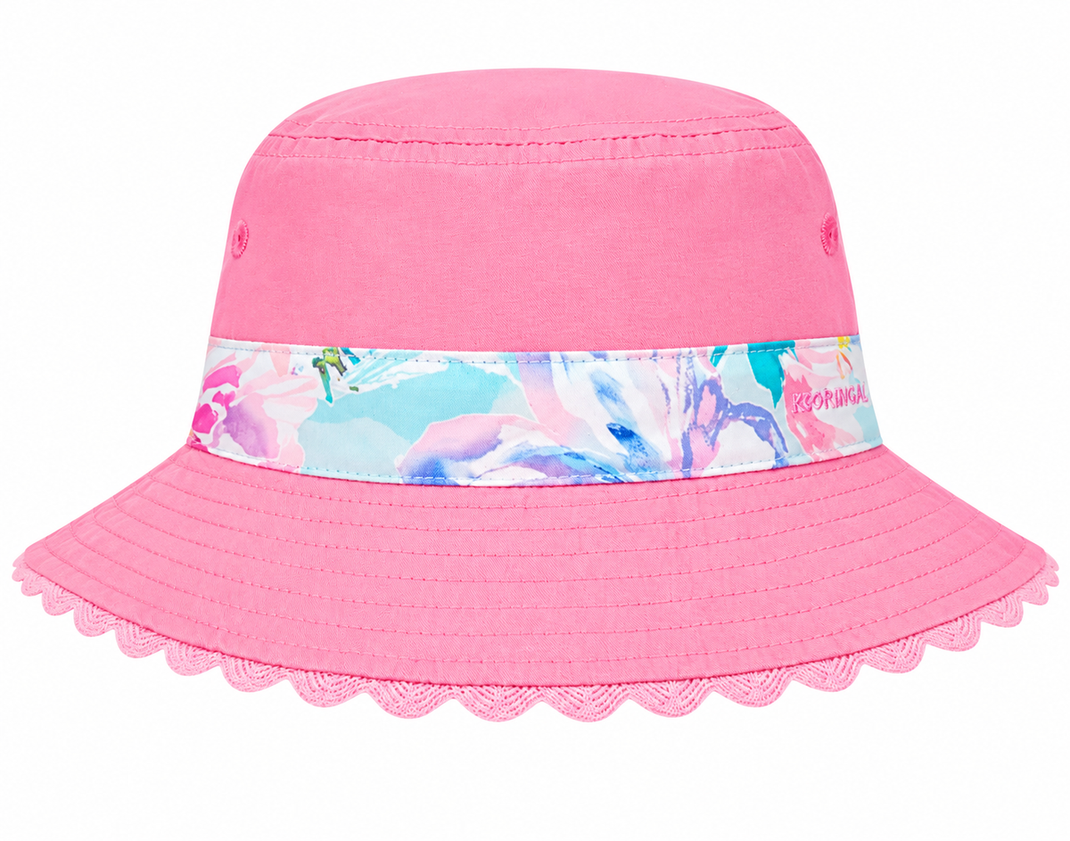 Kooringal - Baby Girls Bucket Hat - Blush