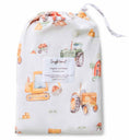 Load image into Gallery viewer, Snuggle Hunny Kids - Organic Fitted Cot Sheet - Diggers
