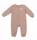 Load image into Gallery viewer, Lummi In Colour - Organic Cotton Waffle Growsuit - Mocha
