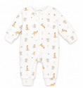 Load image into Gallery viewer, Lummi In Colour - Organic Cotton Growsuit - Kangaroo & Koala
