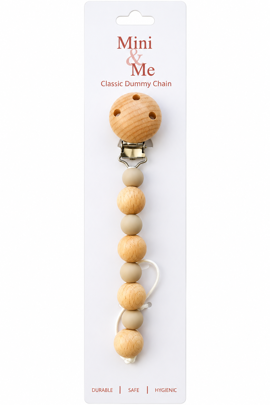 Cuddle Bug & Co - Classic Dummy Chain - Almond