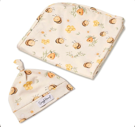 Snuggle Hunny - Organic Wrap Set - Bumblebees
