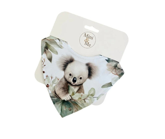 Mini & Me - Waterproof Dribble Bib - Cuddly Koala