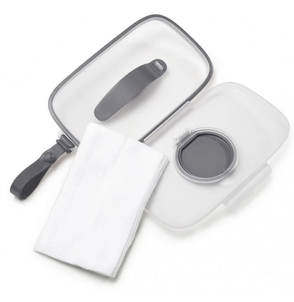 Skip Hop - Snug Seal Wipes Case - Grey