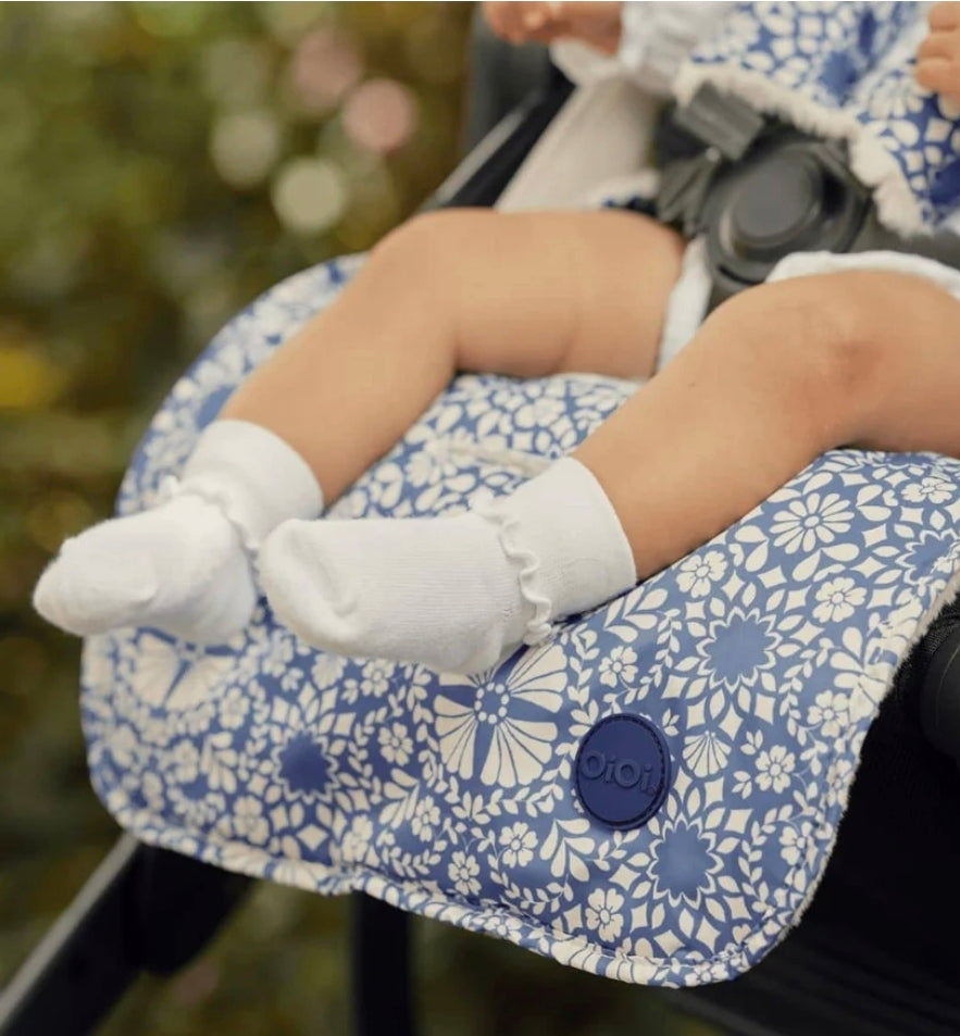 OiOi Cozy Fleece Pram Liner - Moroccan Tile