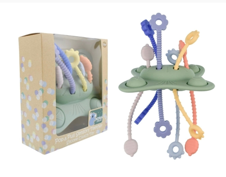 Koala Dream - Silicone Pop & Pull Sensory Teether