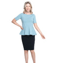 Load image into Gallery viewer, Mama Clothing - Isla Breastfeeding Top - Blue
