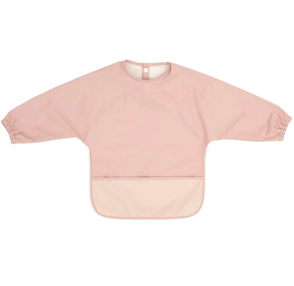 All4Ella Recycled Long Sleeved Bib - Pink