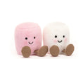 Load image into Gallery viewer, Jellycat - Amuseables Pink And White Marshmallows

