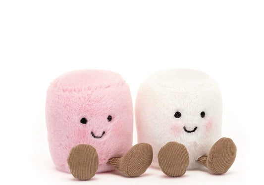 Jellycat - Amuseables Pink And White Marshmallows