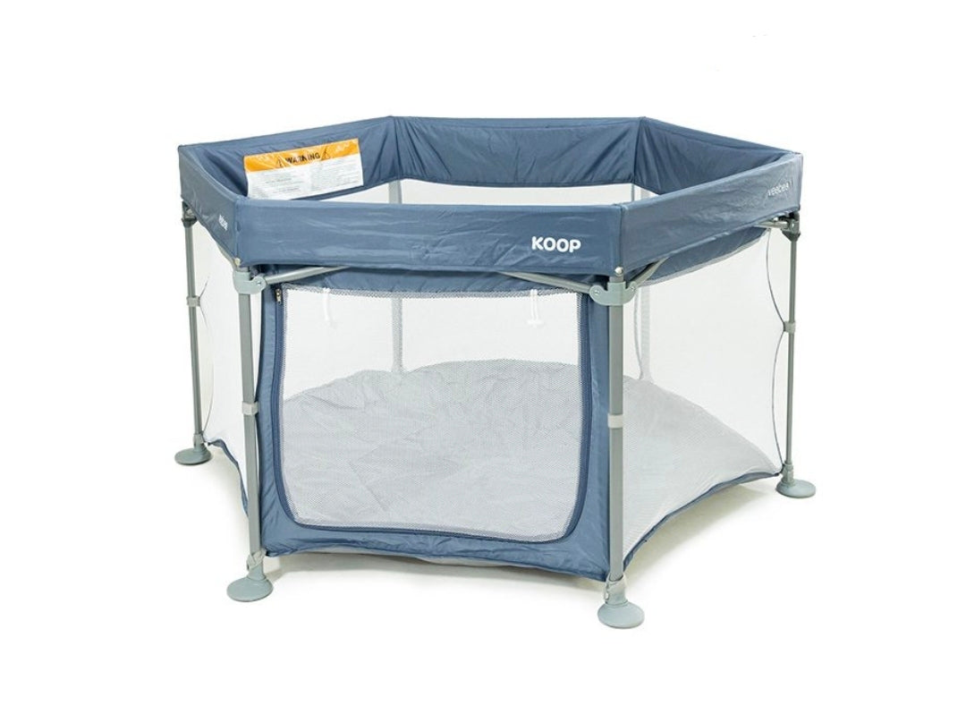 Veebee - Koop Play Yard - Grey