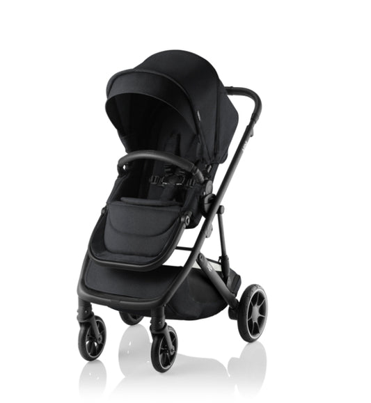 Britax - Mini Compact Lightweight Stroller - Raven Black