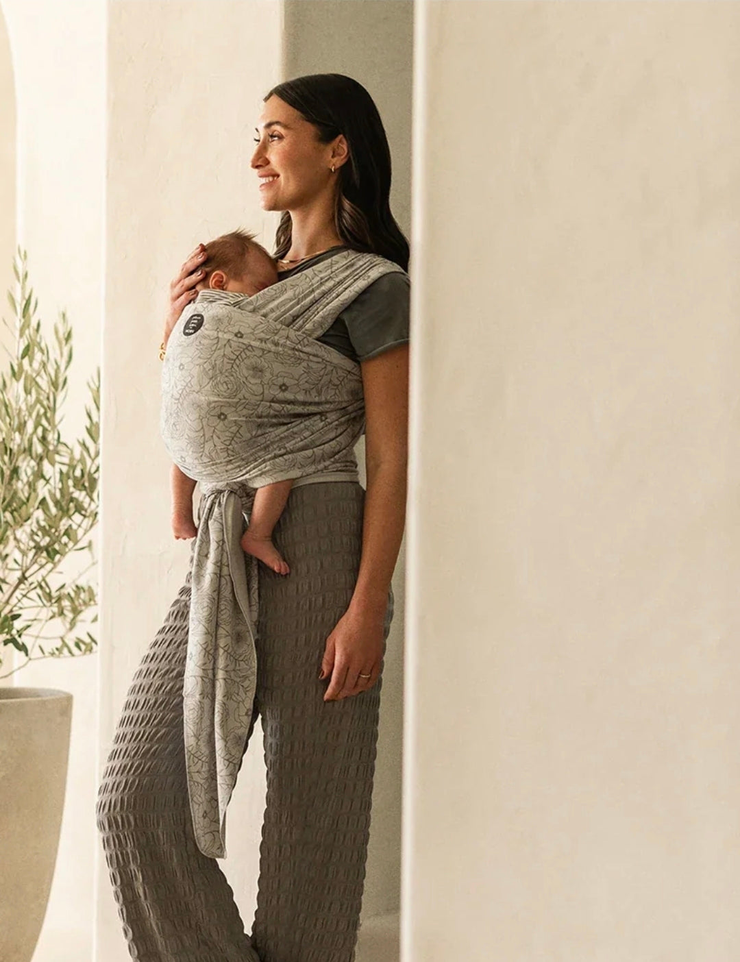 Moby Classic Wrap - Seaside Poppies