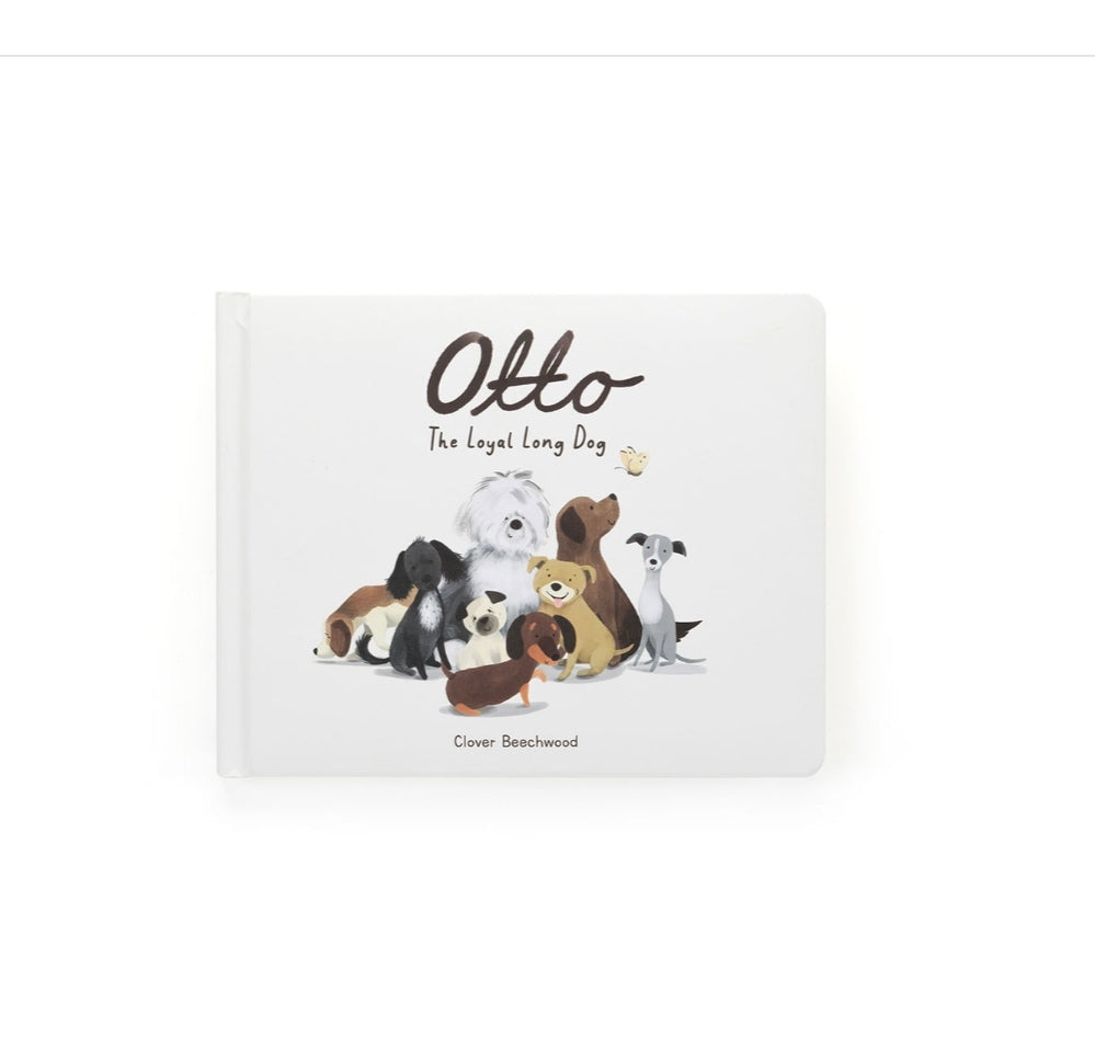 Jellycat - Otto The Loyal Long Dog - Book