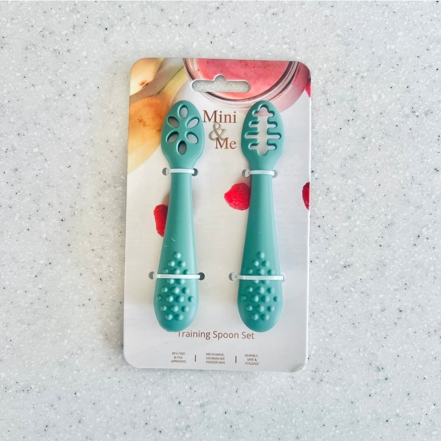 Mini & Me - Training Spoon - Kale