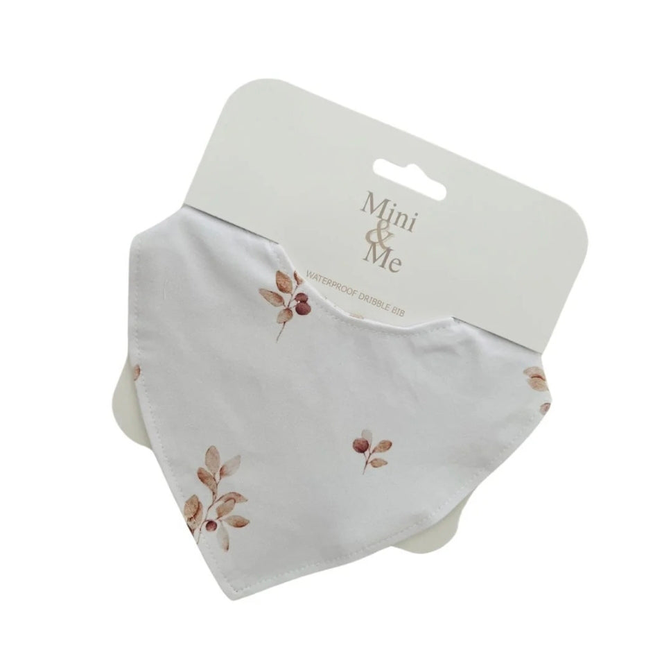 Mini & Me - Waterproof Dribble Bib - Fall