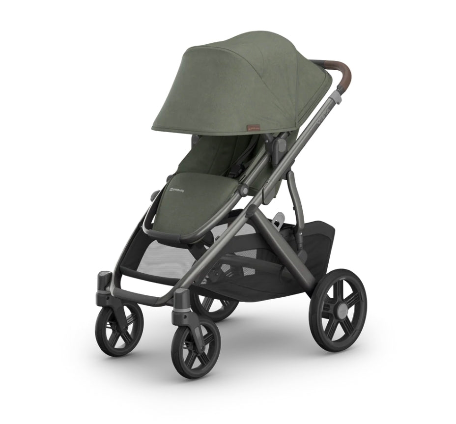 Uppababy - Vista V3 With Bassinet - Meadow Green (Evelyn)