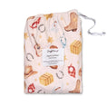 Load image into Gallery viewer, Snuggle Hunny Kids - Organic Fitted Cot Sheet - Cowboys

