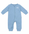 Load image into Gallery viewer, Lummi In colour - Organic Cotton Growsuit - Heather Blue
