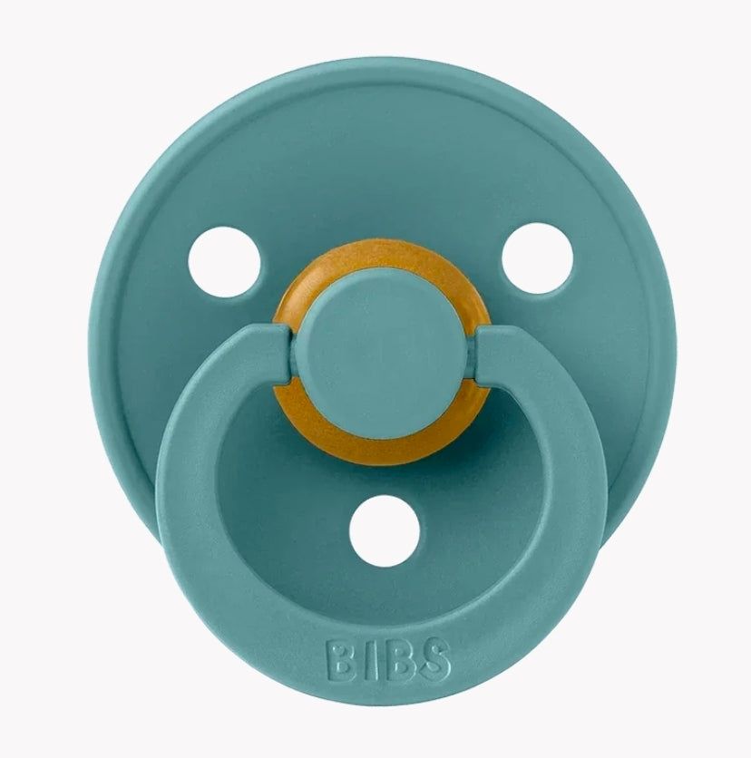 BIBS - Colour Pacifier ROUND - Island Sea