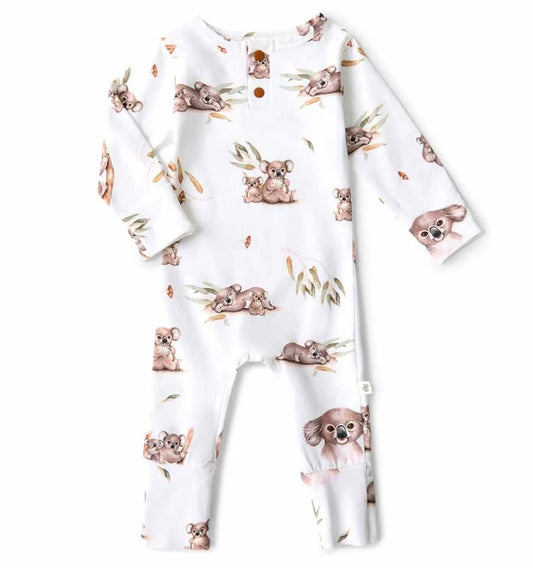 Snuggle Hunny Kids - Organic Growsuit - Koala