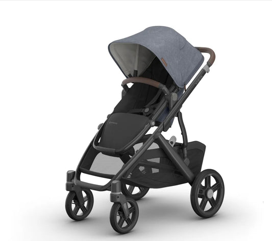 Uppababy - Vista V3 With Bassinet - Dusty Blue Melange (Julian)