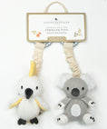 Load image into Gallery viewer, Living Textiles - 2Pk Stroller Toys - Koala & Cockatoo
