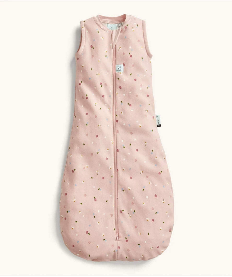 ErgoPouch - Jersey Sleeping Bag - Tog 1.0 - Daisies