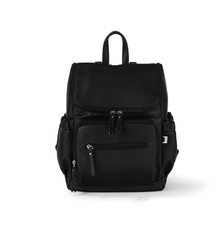 OiOi Mini Signature Backpack - Black Dimple