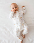 Load image into Gallery viewer, Lummi In Colour - Organic Cotton Growsuit - Kangaroo & Koala
