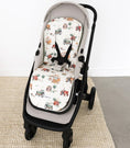 Load image into Gallery viewer, Snuggle Hunny Kids - Organic Universal Reversible Pram Liner - Diggers And Tractors
