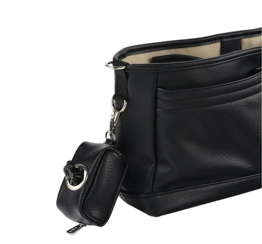 OiOi - Waste Bag Dispenser - Black Vegan Leather