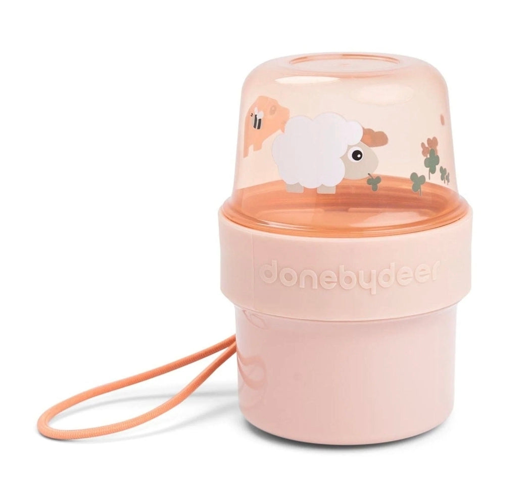 Done By Deer- Two Way Snack Container- Powder