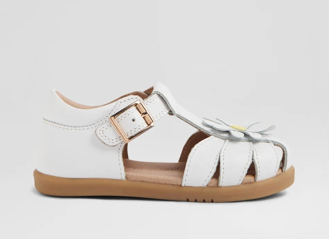 Bobux - Petal Leather - White