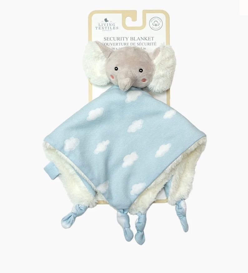 Living Textiles - Security Blanket - Elephant Playtime