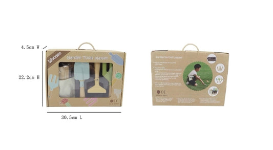 Kaper Kidz - Wooden Garden Belt With Tools & Name Tags