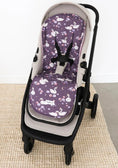 Load image into Gallery viewer, Snuggle Hunny Kids - Organic Universal Reversible Pram Liner - Midnight Swan
