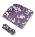 Load image into Gallery viewer, Snuggle Hunny Kids - Wrap Set - Midnight Swan
