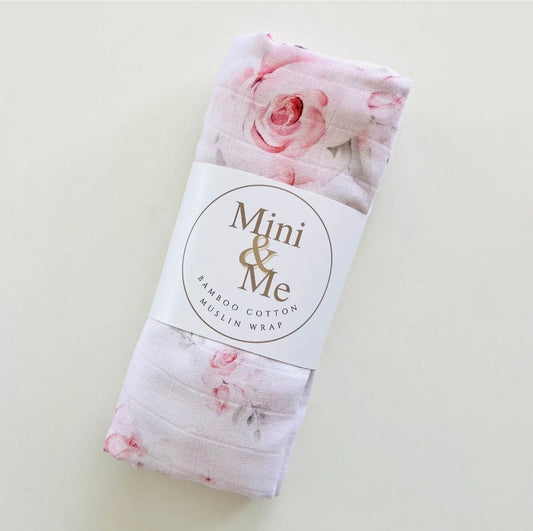 Mini & Me - Bamboo Muslin Wrap - Imogen